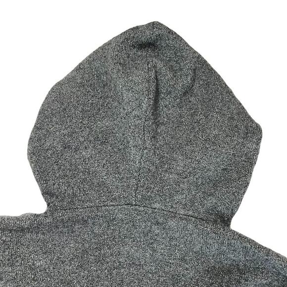Alice + Olivia Wool Blend Sweater Hoodie SIZE M Gray Knit Pullover - Picture 6 of 12